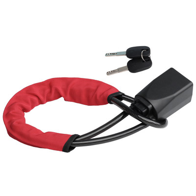 ALLREY Κλείδωμα τιμονιού Ζώνη ασφαλείας Αντικλεπτική κλειδαριά 3 Χρώμα Επιλέξτε Εύκολο στη μεταφορά Αντικλεπτικό εργαλείο για Αξεσουάρ αυτοκινήτου SUV αυτοκινήτου