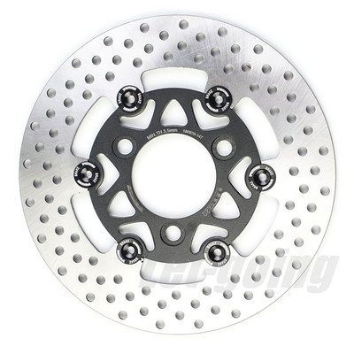 Disc de frână de 220 mm pentru motocicletă, cu 3 găuri, din oțel inoxidabil, față, spate, rotor, discuri, scuter, bicicletă sport, motocicletă, ATV, Pitbike