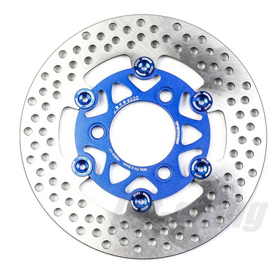 Disc de frână de 220 mm pentru motocicletă, cu 3 găuri, din oțel inoxidabil, față, spate, rotor, discuri, scuter, bicicletă sport, motocicletă, ATV, Pitbike