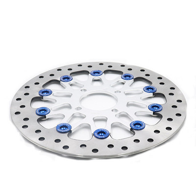 Disc de frână cu disc plutitor pentru motociclete CNC universal 4 găuri etrier disc 267mm * 58mm pentru Dirtbike Street Scooter Bik Yamaha