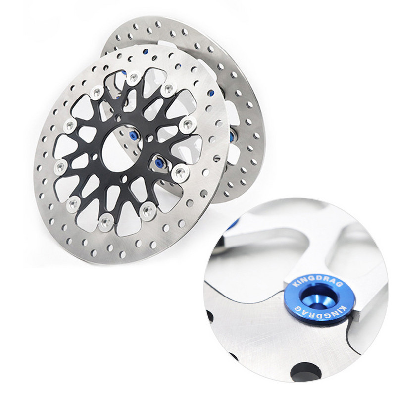 Disc de frână cu disc plutitor pentru motociclete CNC universal 4 găuri etrier disc 267mm * 58mm pentru Dirtbike Street Scooter Bik Yamaha