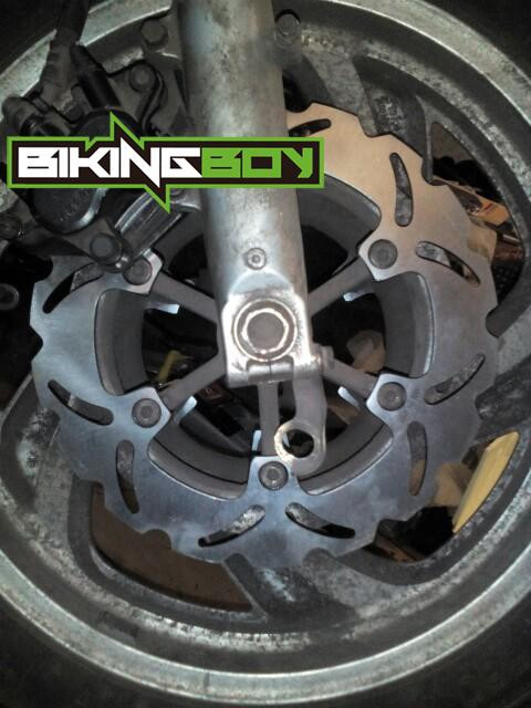 BIKINGBOY Disc frana spate Disc Rotor CB 1284 98-02 CB 1300 F SF SuperFour 98 99 00 CB1300 97-03 01 CBR 1000 F Hurricane 86 87 88