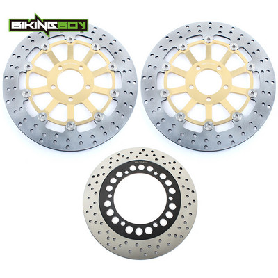 BIKINGBOY Discuri de frana fata spate Rotoare Discuri pentru Kawasaki GTR 1000 94 95 96 97 98 99 00 01 02 03 04 05 06 ZG 1000 300mm 280mm
