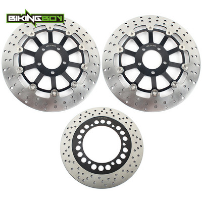 BIKINGBOY Discuri de frana fata spate Rotoare Discuri pentru Kawasaki GTR 1000 94 95 96 97 98 99 00 01 02 03 04 05 06 ZG 1000 300mm 280mm