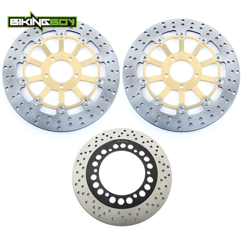 BIKINGBOY Discuri de frana fata spate Rotoare Discuri pentru Kawasaki GTR 1000 94 95 96 97 98 99 00 01 02 03 04 05 06 ZG 1000 300mm 280mm