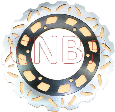 Priekinis galinis stabdžių diskas, skirtas YAMAHA V-MAX VMAX 1200 V-MAX1200 VMAX1200 1985 - 1992 1991 1990 1989 1988 1987 1986 m.