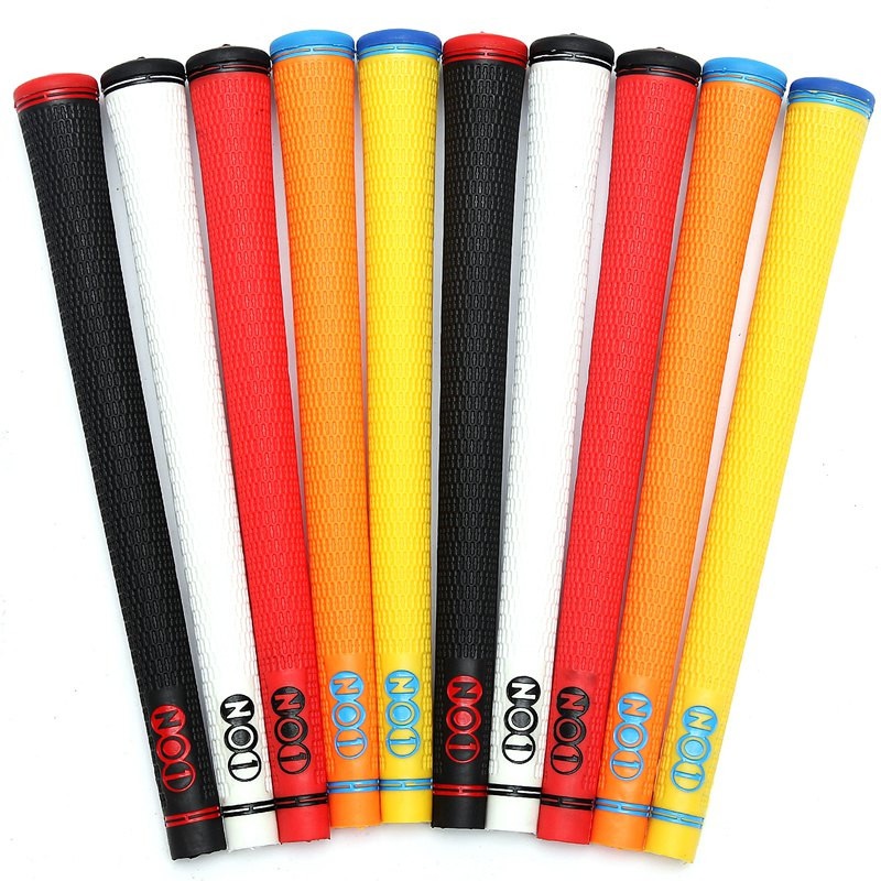 Új 10 db/Szett No. 1 Golf Driver Fa vas markolat gumi/Tpe 5 színben a Choice Club markolatokhoz
