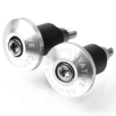 Capacul ghidonului din stânga/dreapta/față capac bară 11mm 13mm 16mm 4.6*2.8 cm CNC din aliaj de aluminiu pentru ghidon de motocicletă
