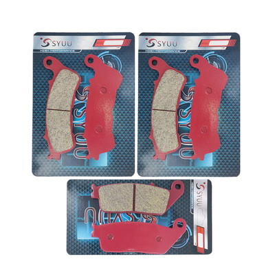 Placute de frana din ceramica fata si spate pentru Honda DN-01 NSA 700 2008-2011 CTX1300 2014-2018 FA388F FA196R