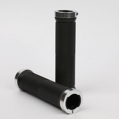 1 pereche de mânere de acoperire pentru ghidon de bicicletă, blocare bilaterală anti-alunecare, pentru ciclism pe drum de munte, bicicletă, mâner din cauciuc, mâner de blocare, capăt de bară