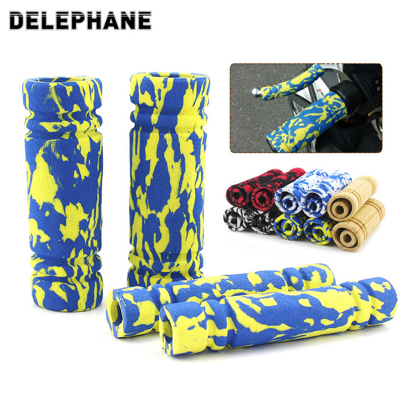 Capac pentru mânere pentru ghidon de bicicletă Burete antiderapant din spumă Mâner confortabil pentru bicicletă pentru mountain bike cu manetă de frână Capac bară pentru mâner