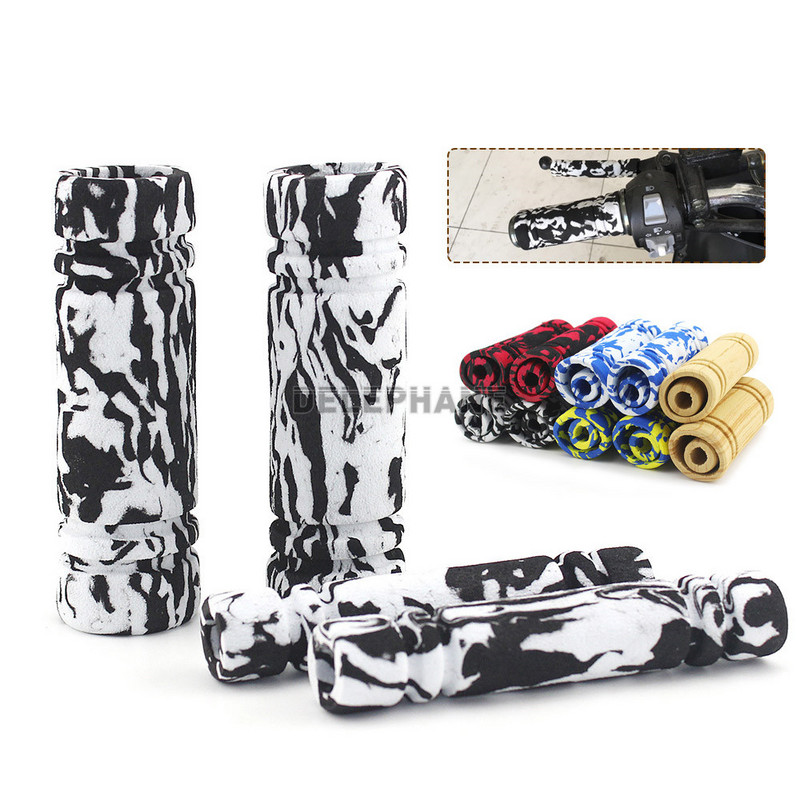 Capac pentru mânere pentru ghidon de bicicletă Burete antiderapant din spumă Mâner confortabil pentru bicicletă pentru mountain bike cu manetă de frână Capac bară pentru mâner