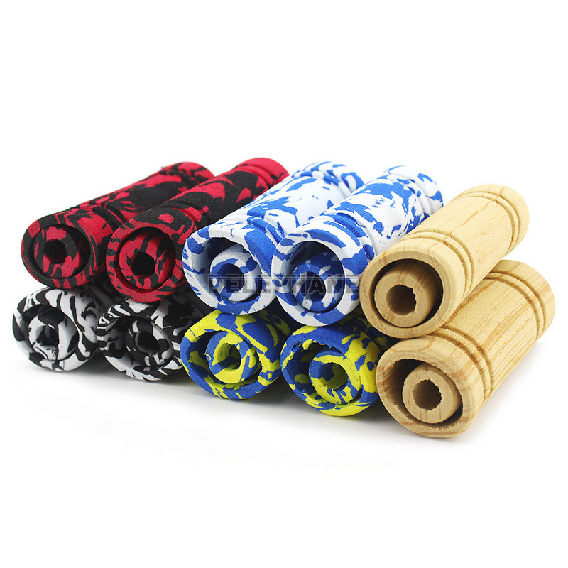 Capac pentru mânere pentru ghidon de bicicletă Burete antiderapant din spumă Mâner confortabil pentru bicicletă pentru mountain bike cu manetă de frână Capac bară pentru mâner