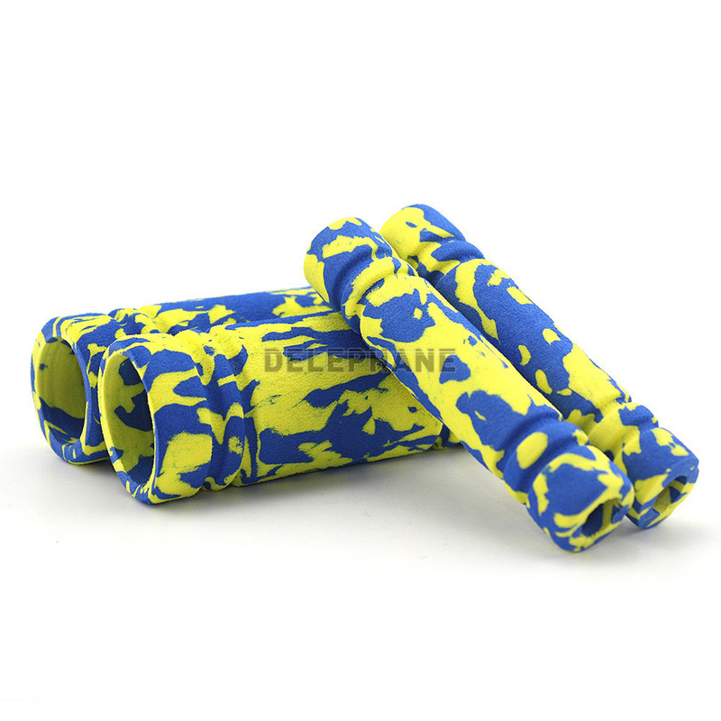 Capac pentru mânere pentru ghidon de bicicletă Burete antiderapant din spumă Mâner confortabil pentru bicicletă pentru mountain bike cu manetă de frână Capac bară pentru mâner