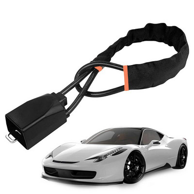 Κλείδωμα τιμονιού Ασφάλεια αντικλεπτική τσάντα κλειδαριά αυτοκινήτου με 2 κλειδιά Προμήθειες κλειδώματος ασφαλείας Universal Fit Τα περισσότερα αυτοκίνητα οχήματα