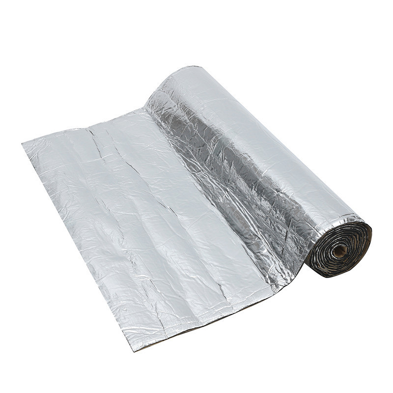 Folie de aluminiu 800/450/200/50cmx100cm Covoraș de izolare a sunetului Covoraș de izolare a zgomotului Scut termic de izolare a mașinii Bumbac 6/10mm
