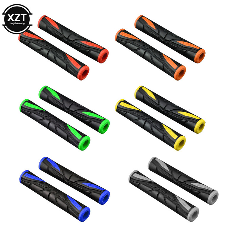 2vnt motociklo gumos minkštos rankenos neslystančios stabdžių svirties rankenos, apsaugančios motociklo dviračio vairo dangtelį, motociklo priedai