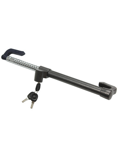 ALLREY Blocare pedală ambreiaj auto Securitate Volan auto Blocare antifurt Blocare frână Încuietori auto retractabil cu cârlig dublu