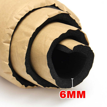 50/100/200/300cmx100cm Ηχομόνωση αυτοκινήτου Αφρός αποσβέσεως ήχου θερμότητας Heat Proof Noise Insulation Deadener Foam Cotton 6MM