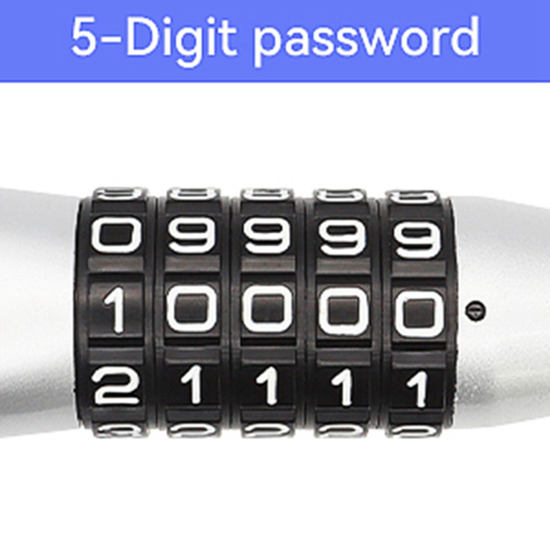 Zámok proti krádeži volantu v tvare T, zasúvací háčikový zámok, zasúvací kombinovaný zámok proti krádeži pre Cartrucks