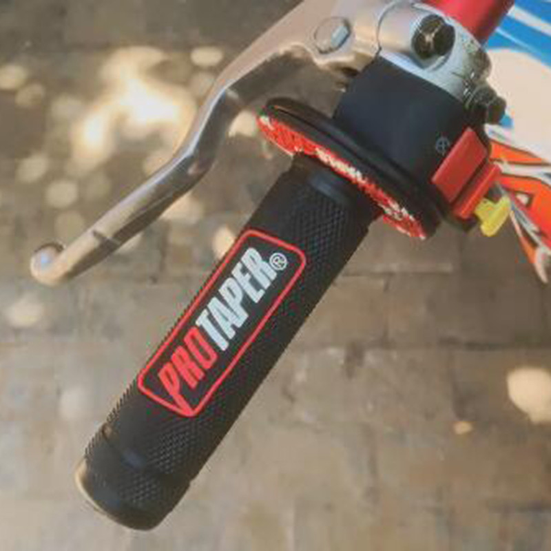 motocross fogantyú Motorkerékpár markolat Protaper mandzsetta keresztfogantyú markolat kormány alkatrészek 6 szín 7/8" gumi Univerzális Dirt Pike