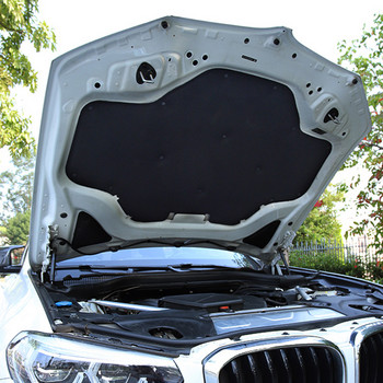 Шумоизолация на капака на автомобила Памук за BMW X3 G01 X4 G02 2018-2022 Умъртвяващ антишум Топлинен инструмент Декоративни аксесоари