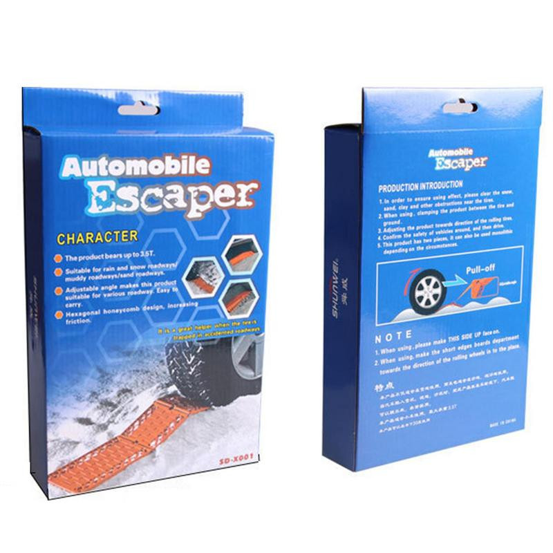 Plăci de tracțiune Durabile și robuste Plăci de tracțiune pliabile și portabile Greutate maximă de sarcină Plăci antiderapante pentru zăpadă de nisip și noroi