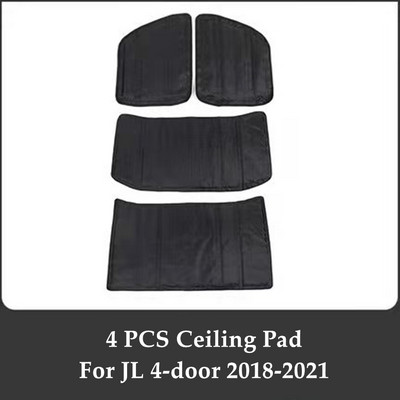 Skirta Jeep Wrangler JK JL 2012-2022 Garso šilumos izoliacijos trinkelė 2/4 durų galvos apdangalas kieto stogo galinio lango lubų stogo šilumos izoliacija