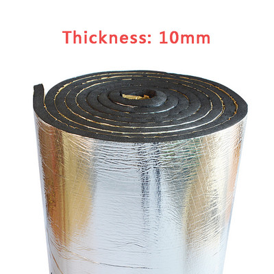 100*100cm 5/10/10/20mm automobilio garso kilimėlis, izoliuojantis šilumos izoliatorius, izoliuojantis kilimėlis, gaubtas, uždarų porų putplasčio priedai