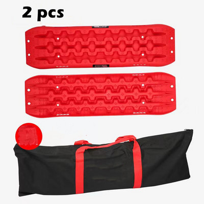 Gusjenice za vuču za oporavak s kompletima klinova za pričvršćivanje-2 kom. Podloga za vuču za oporavak, ljestve za vuču izvan ceste po blatu, pijesku, snijegu