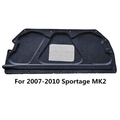 1 db 2007-2010 2011-2016 KIA Sportage MK2 MK3 autó motorháztető hang hőszigetelő pamut hangszigetelő burkolat