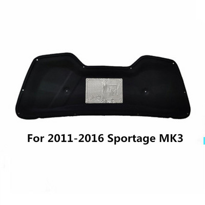 1 db 2007-2010 2011-2016 KIA Sportage MK2 MK3 autó motorháztető hang hőszigetelő pamut hangszigetelő burkolat