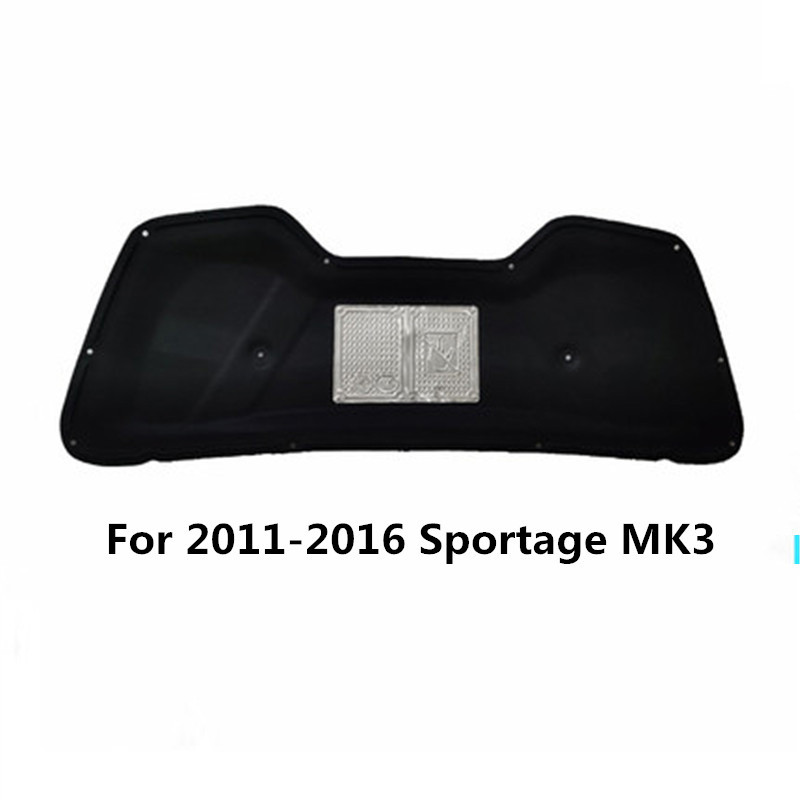 1 db 2007-2010 2011-2016 KIA Sportage MK2 MK3 autó motorháztető hang hőszigetelő pamut hangszigetelő burkolat
