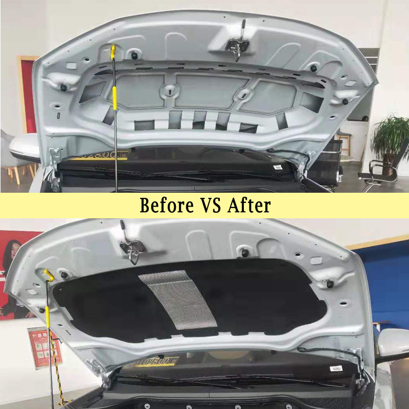 Pentru Volkswagen VW JETTA VS5 2019 Capota fata motorului Tampă de izolare fonică Husă din bumbac izolată fonic Covoraș de izolare termică