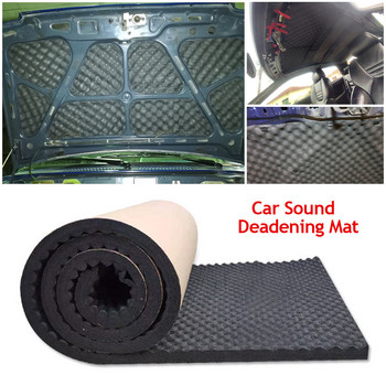 Auto Studio Sound Acoustic Absorption Car Heatproof Wave Foam Deadener Car Ηχομονωτικό βαμβακερό μονωτικό χαλάκι
