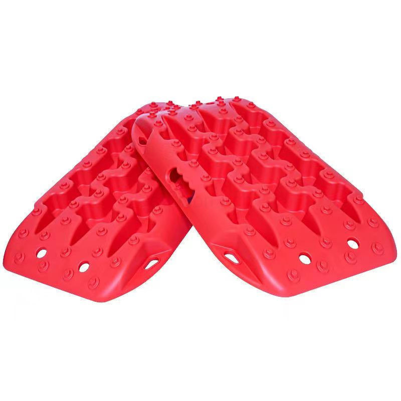 Super odolné nylonové 58 cm trakčné dosky na odťahovanie auta, núdzové miniatúrne koľaje, trakčná rohož, terénne, piesok, blato, sneh, záchrana, štýl 1