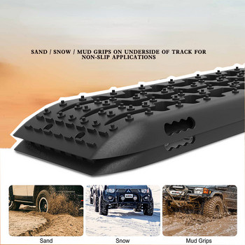 Car Suv 10T 20T Recovery Track Offroad Snow Sand Track Mud Trax Self Rescue Anti Skiding Plate Muddy Sand Traction Assistance