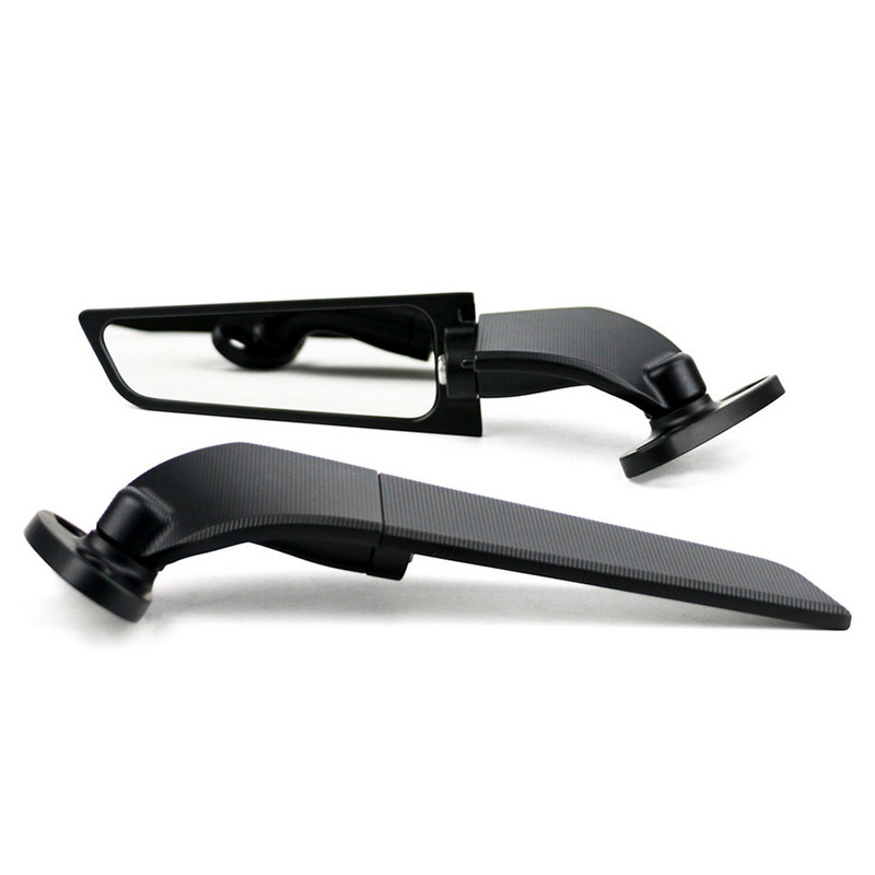 2vnt motociklo veidrodėlis, modifikuotas priekinis sparnas, reguliuojamas besisukantis galinio vaizdo veidrodėlis, motociklo priedai YAMAHA YZF R1 R3 R125 R25 R15