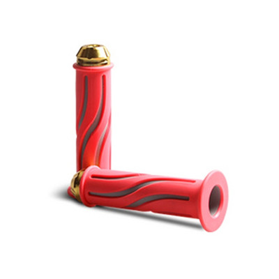 Mâner de cauciuc pentru motocicletă, mânere anti-alunecare pentru scuter, mânere confortabile pentru bară de mână pentru ghidon-Se potrivește pentru bicicletă Dirt Pit 1 pereche