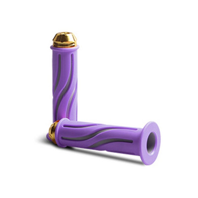 Mâner de cauciuc pentru motocicletă, mânere anti-alunecare pentru scuter, mânere confortabile pentru bară de mână pentru ghidon-Se potrivește pentru bicicletă Dirt Pit 1 pereche