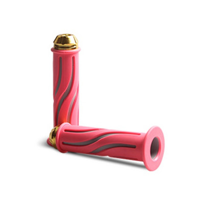 Mâner de cauciuc pentru motocicletă, mânere anti-alunecare pentru scuter, mânere confortabile pentru bară de mână pentru ghidon-Se potrivește pentru bicicletă Dirt Pit 1 pereche