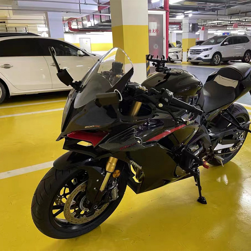 Oglinzi pentru motociclete Oglindă retrovizoare rotativă reglabilă cu aripi de vânt modificate 2 buc pentru CFMOTO 250SR 300SR