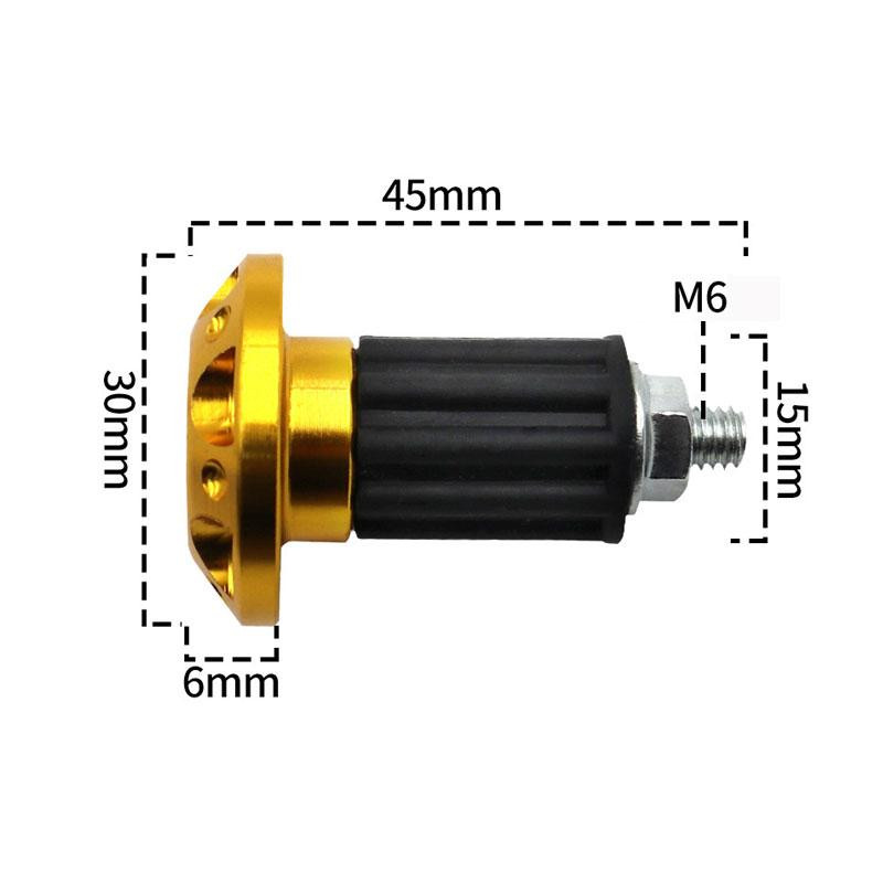 1 pora motociklo rankenos galuose kištukas aliuminio lydinio rankenos vairo kištuko dangteliai modifikavimas priedai rankenų apsauga