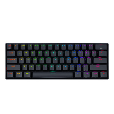 REDRAGON Draconic Pro K530 RGB Suport Bluetooth 5.0 wireless 2.4G USB 3 moduri Tastatură mecanică pentru jocuri 61 taste Calculator PC