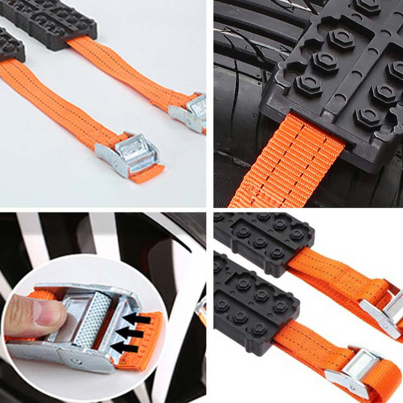 ALWAYSME Dispozitiv de tracțiune a anvelopelor auto pentru zăpadă, noroi, nisip