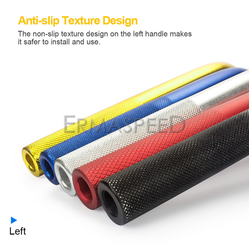 Ghidon din aluminiu CNC 22mm pentru motocicletă Pit Bike Dirt Bike 7/8 inch Bară transversală Bară transversală Accesorii pentru motociclete off-road