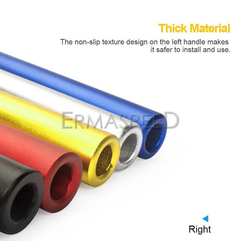 Ghidon din aluminiu CNC 22mm pentru motocicletă Pit Bike Dirt Bike 7/8 inch Bară transversală Bară transversală Accesorii pentru motociclete off-road