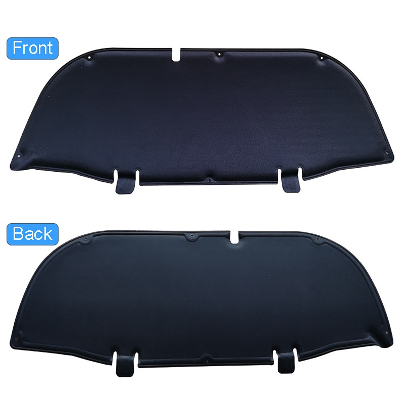 Automobilio priekinio variklio garsui nepralaidus medvilninis garso šilumos izoliacijos padas skirtas Toyota Corolla Cross 2020 2021 2022 sidabrinė/juoda