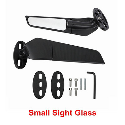 Oglindă retrovizoare rotativă reglabilă cu aripă de vânt pentru motocicletă pentru Suzuki GSXR ZX10R Yamaha YZF R6 R1 Honda CBR 250R 650R CBR125 NINJA