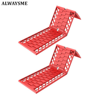 ALWAYSME Foldable Car Recovery Traction Board  For Off-Road Snow,Mud,Sand